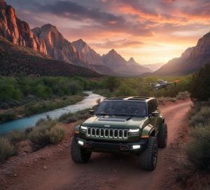 futuristic jeep